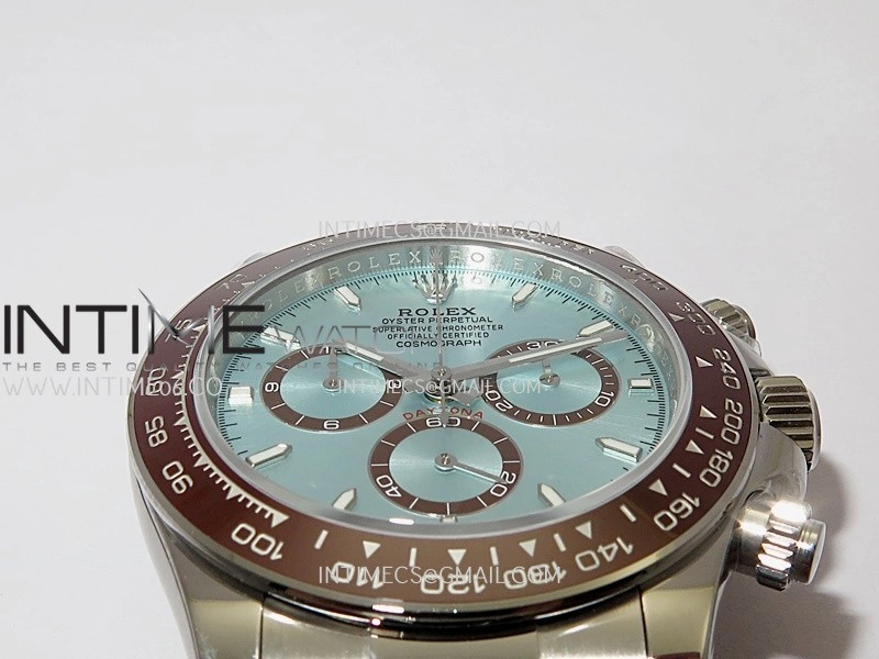 Daytona 126506 904L SS UFO 1:1 Best Edition Ice Blue Dial Stick Markers On 904L SS Bracelet UF4131