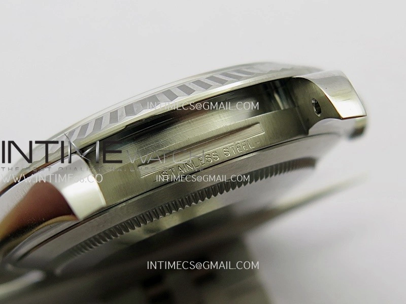 DateJust 41 126334 904L SS VF 1:1 Best Edition Gray Dial Green Roman Marker On Jubilee Bracelet DD3235