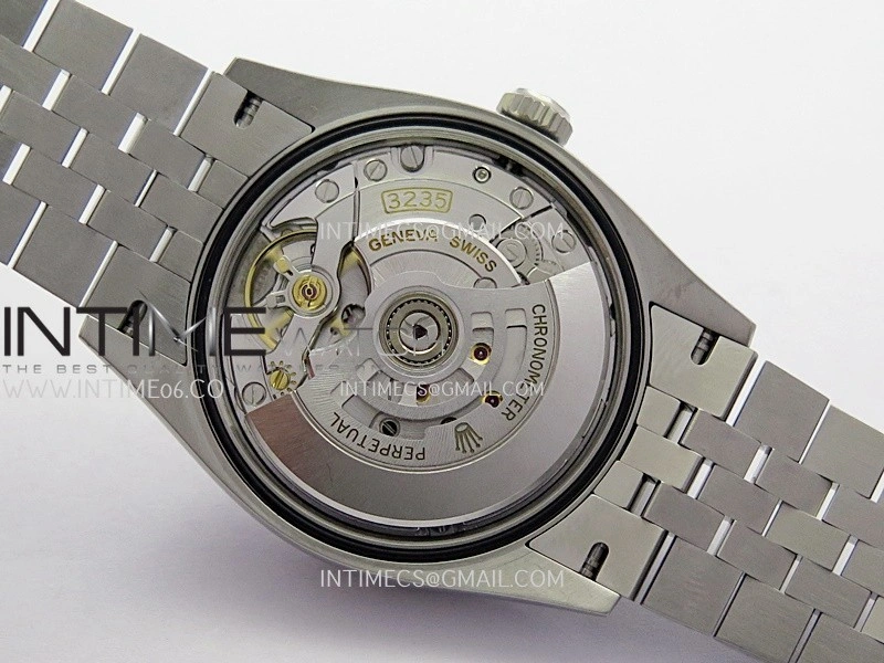 DateJust 36mm 126234 904L SS VF 1:1 Best Edition Gray Dial Green Roman Marker On Jubilee Bracelet DD3235