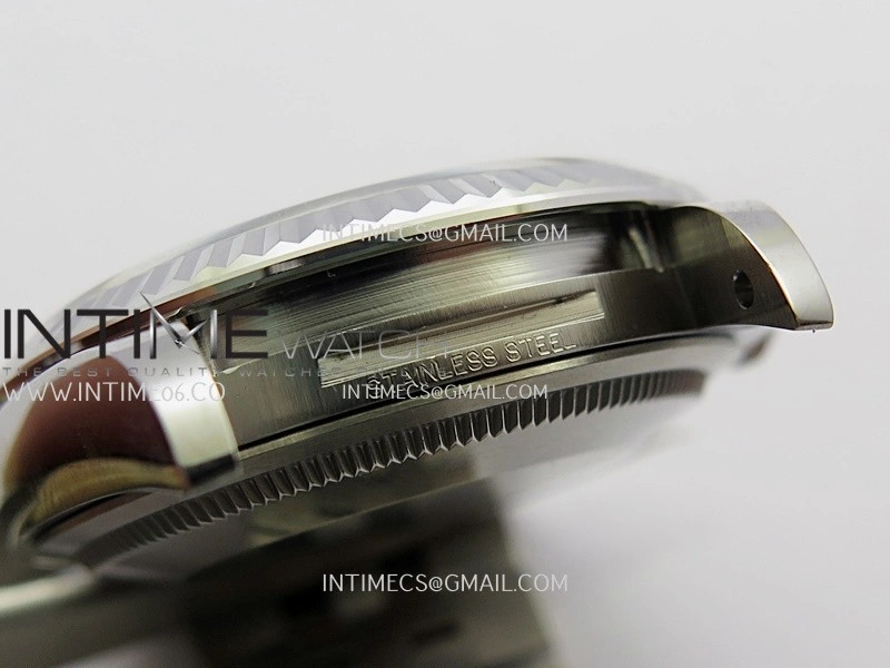 DateJust 36mm 126234 904L SS VF 1:1 Best Edition Gray Dial Green Roman Marker On Jubilee Bracelet DD3235