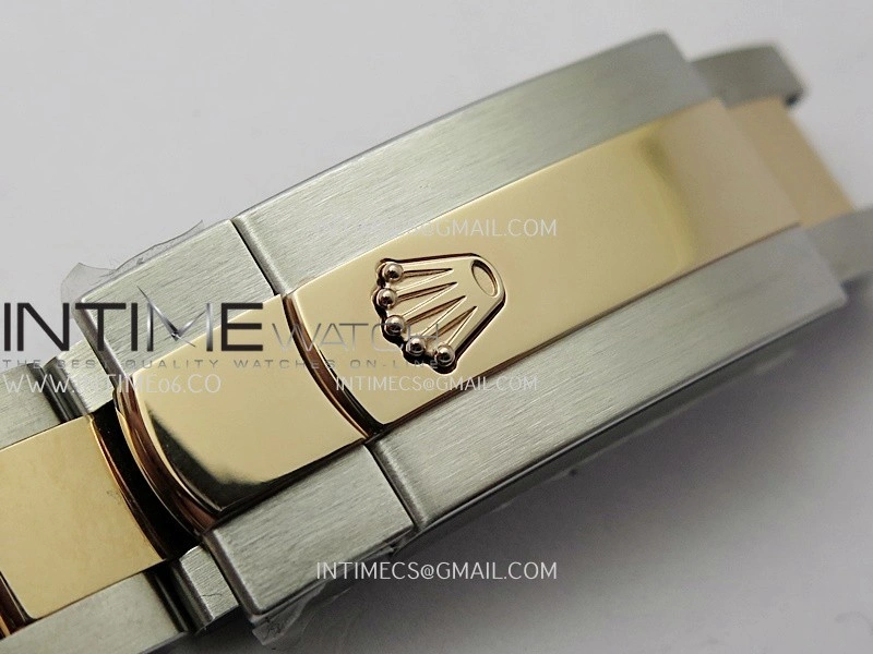 DateJust 31mm 904L SS RG AR+F Best Edition RG Dial Stick Marker On 904L SS RG Oyster Bracelet A2236