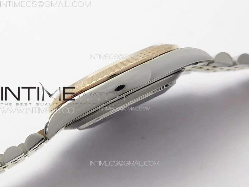 DateJust 41 126331 904L SS RG GMF 1:1 Best Edition Rrown Dial Sticks Markers On Jubilee Bracelet VR3235