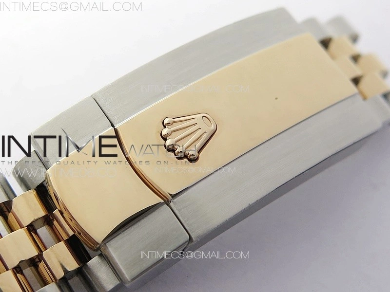 DateJust 41 126331 904L SS RG GMF 1:1 Best Edition Rrown Dial Sticks Markers On Jubilee Bracelet VR3235