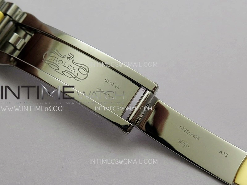 DateJust 41 126333 904L SS YG VF 1:1 Best Edition Gold Dial Stick Marker On SS YG Oyster Bracelet DD3235