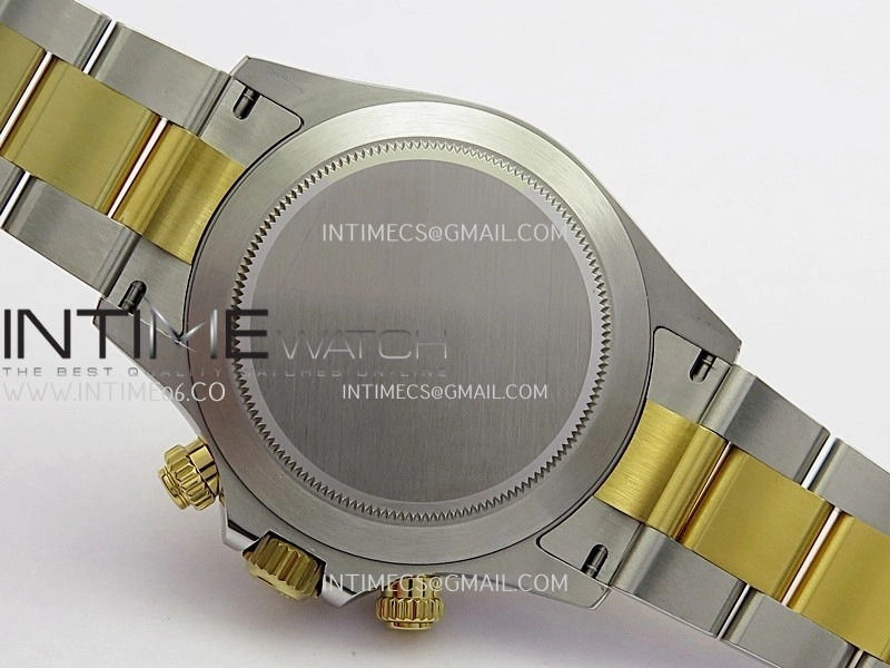 Daytona 116503 904L SS YG VF 1:1 Best Edition White Dial Number Marker On 904L SS YG Bracelet DD4130