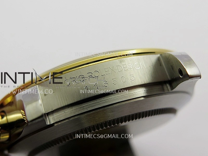 Daytona 116503 904L SS YG VF 1:1 Best Edition White Dial Number Marker On 904L SS YG Bracelet DD4130