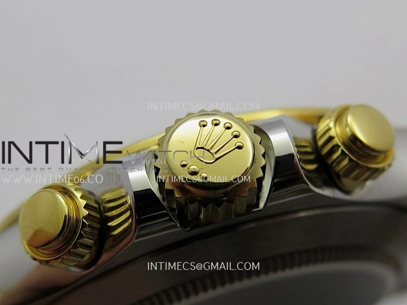 Daytona 116503 904L SS YG VF 1:1 Best Edition White Dial Number Marker On 904L SS YG Bracelet DD4130
