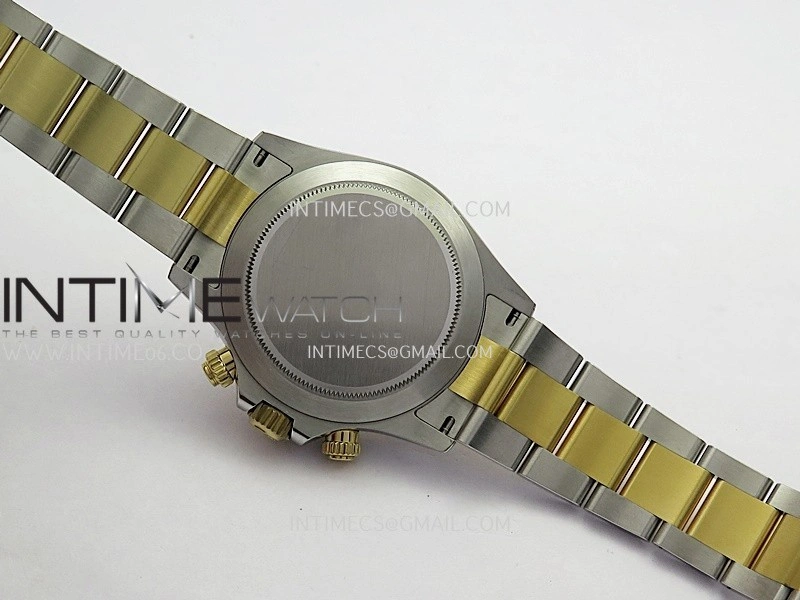 Daytona 116503 904L SS YG VF 1:1 Best Edition White Dial Number Marker On 904L SS YG Bracelet DD4130
