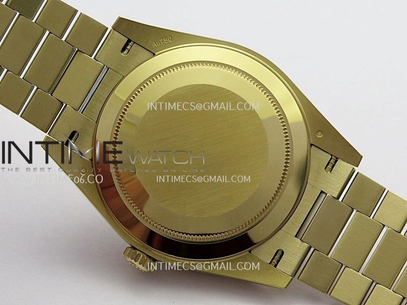Day Date 228238 40mm 904L YG VSF 1:1 Best Edition Gold Dial Stick Marker On YG President Bracelet DD3255