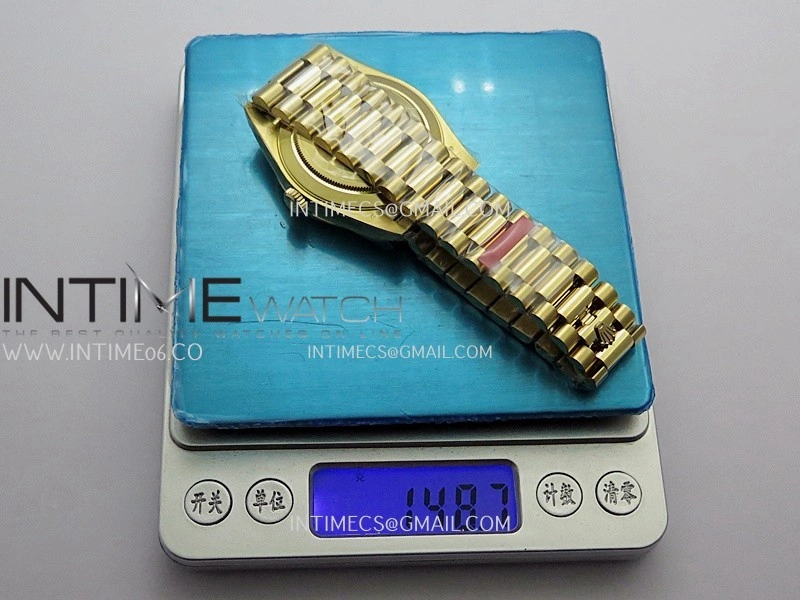 Day Date 228238 40mm 904L YG VSF 1:1 Best Edition Gold Dial Stick Marker On YG President Bracelet DD3255
