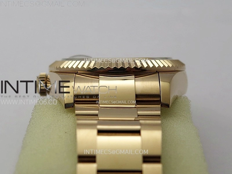 Sky-Dweller 326935 904L RG Noob 1:1 Best Edition Gray Dial on SS Oyster Bracelet Asian 23J to 9001
