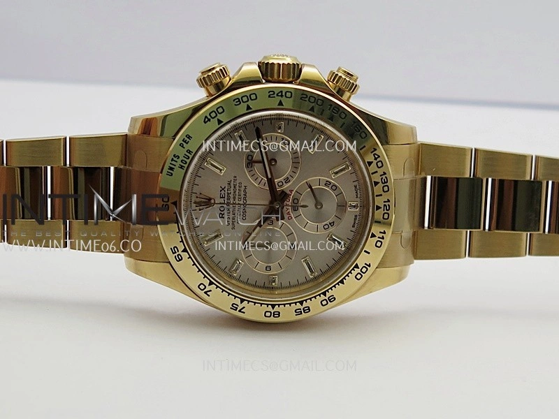 Daytona 116505 904L RG VF 1:1 Best Edition RG Dial T Diamond Marker On 904L RG Bracelet DD4130