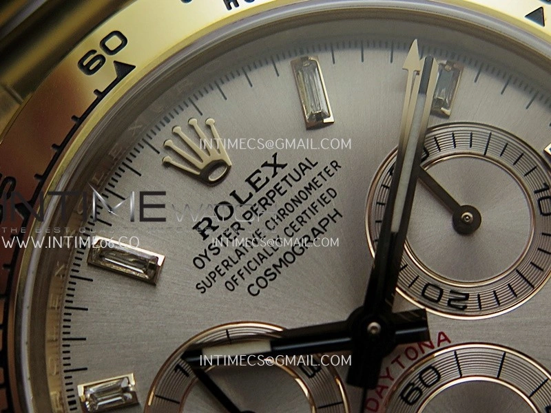 Daytona 116505 904L RG VF 1:1 Best Edition RG Dial T Diamond Marker On 904L RG Bracelet DD4130