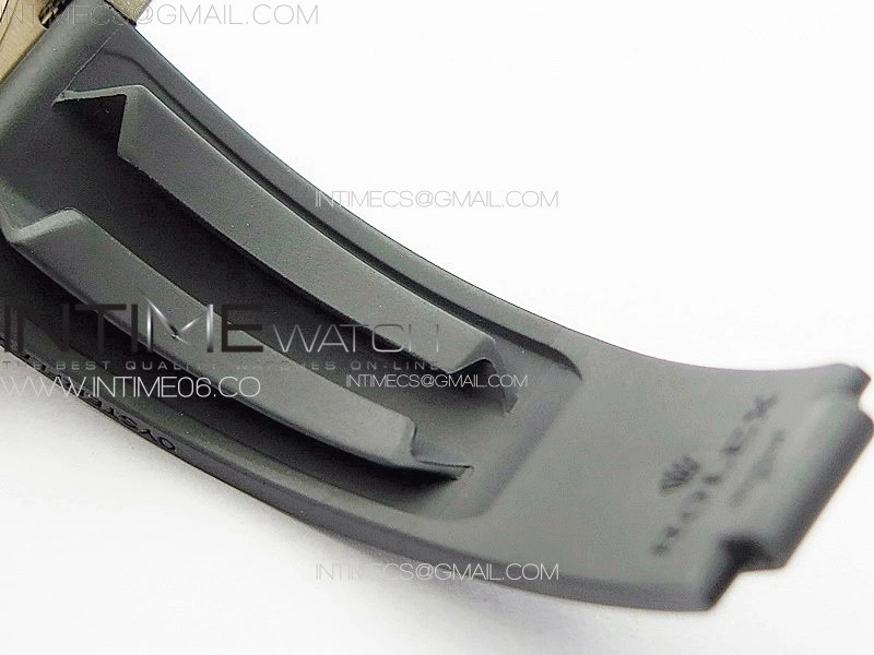 Daytona 116515 BTF 1:1 Best Edition RG Dial Black Subdial on Oysterflex Rubber Strap SA4130 V2
