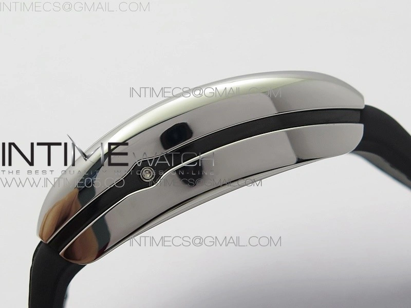 Vanguard V45 Chrono SS ABF Best Edition Black Dial Black Markers on Black Gummy Strap A7750