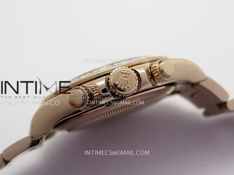 Daytona 116505 Gain Weight QF 1:1 Best Edition Brown Dial Numeral Marker On RG Bracelet SH4130