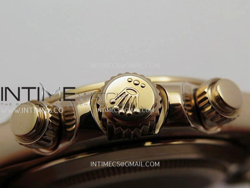 Daytona 116505 Gain Weight QF 1:1 Best Edition Brown Dial Numeral Marker On RG Bracelet SH4130