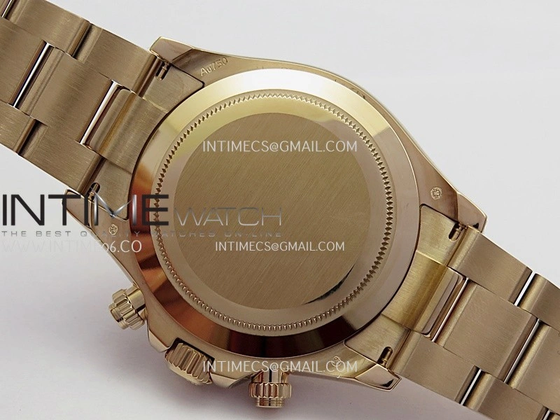 Daytona 116505 Gain Weight QF 1:1 Best Edition Brown Dial Numeral Marker On RG Bracelet SH4130