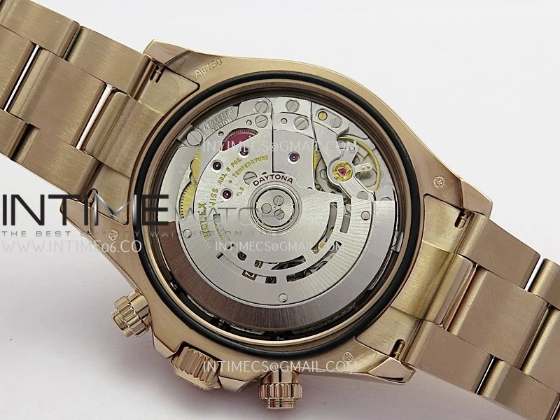 Daytona 116505 Gain Weight QF 1:1 Best Edition Brown Dial Numeral Marker On RG Bracelet SH4130