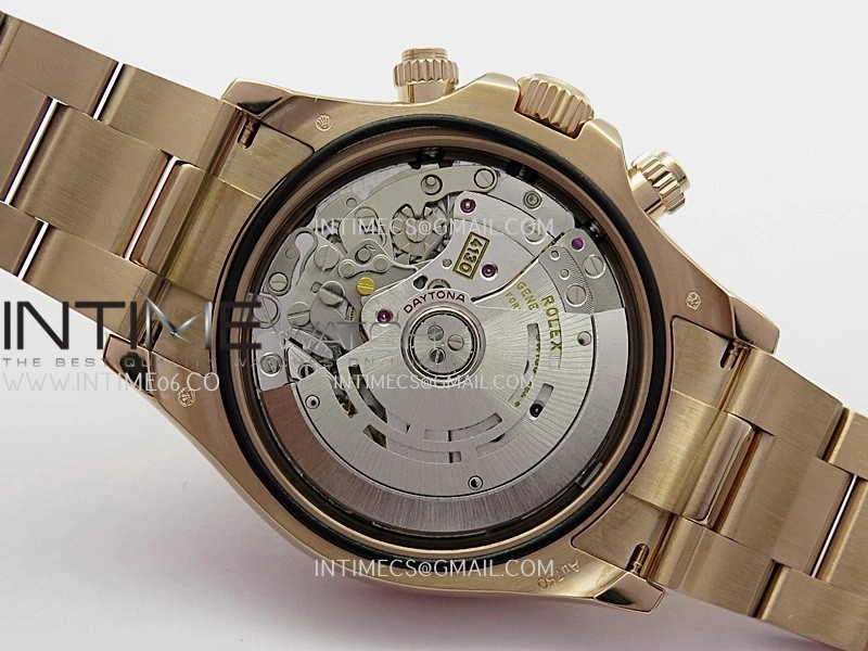 Daytona 116505 Gain Weight QF 1:1 Best Edition Brown Dial Numeral Marker On RG Bracelet SH4130