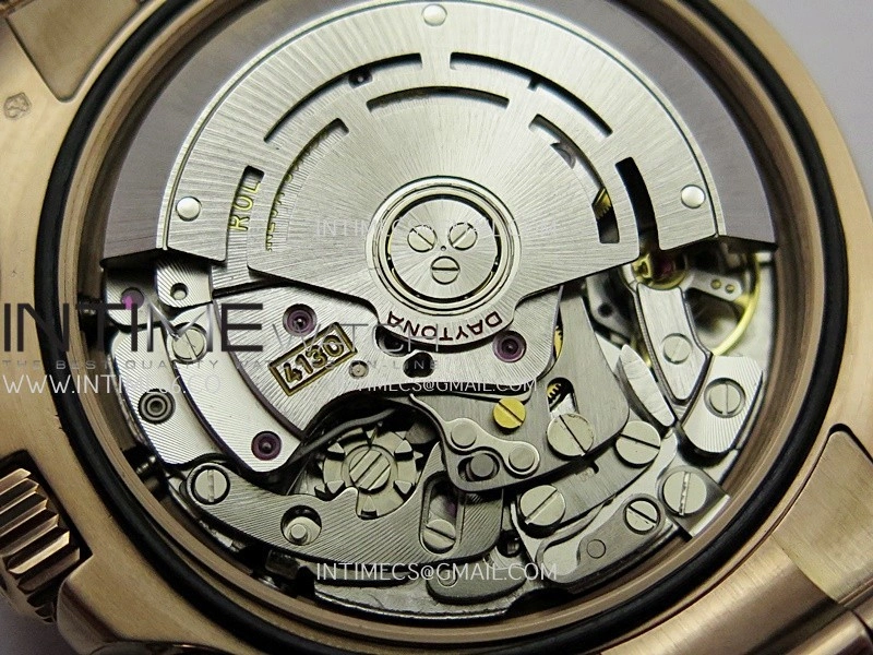 Daytona 116505 Gain Weight QF 1:1 Best Edition Brown Dial Numeral Marker On RG Bracelet SH4130
