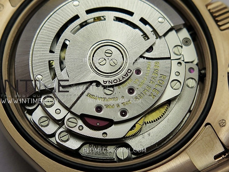 Daytona 116505 Gain Weight QF 1:1 Best Edition Brown Dial Numeral Marker On RG Bracelet SH4130