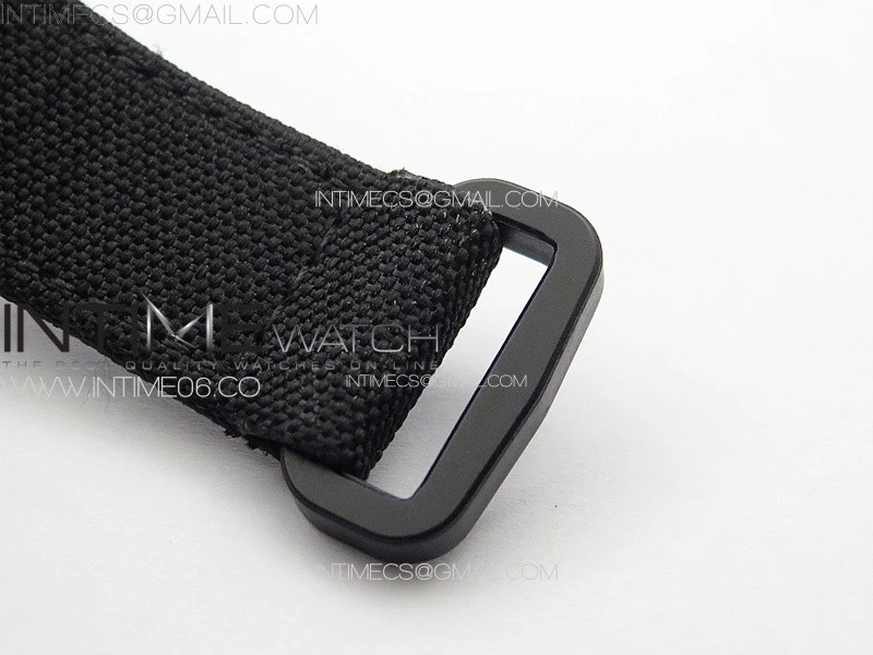 RM055 Real Ceramic Case KUF Best Edition Black Crown on Black Nylon Strap MIYOTA8215