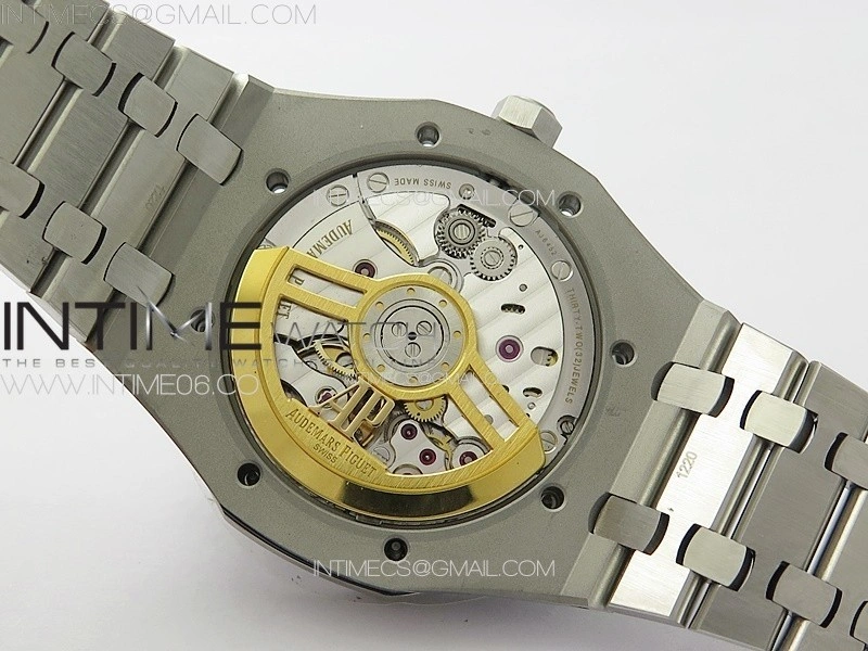 Royal Oak 41mm 15500 SS ZF 1:1 Best Edition Gray Textured Dial on SS Bracelet A4302 Super Clone V3