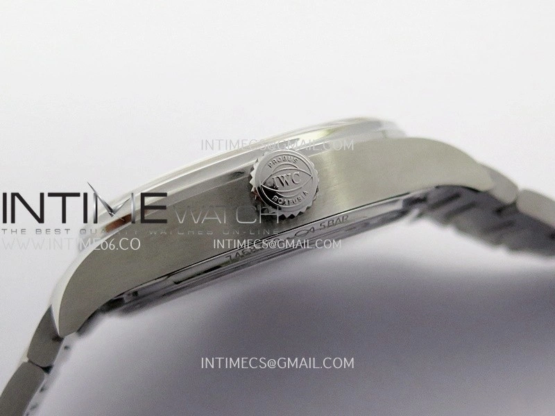 Portugieser IW501702 42mm SS APSF 1:1 Best Edition White Dial Blue Marker On SS Bracelet A52010