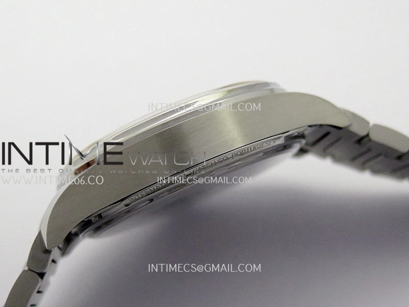 Portugieser IW501702 42mm SS APSF 1:1 Best Edition White Dial Blue Marker On SS Bracelet A52010