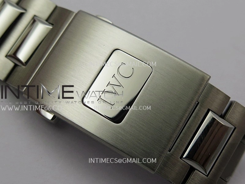 Portugieser IW501702 42mm SS APSF 1:1 Best Edition White Dial Blue Marker On SS Bracelet A52010