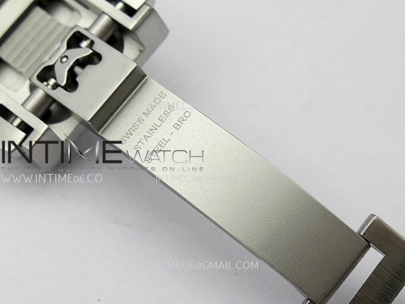 Portugieser IW501702 42mm SS APSF 1:1 Best Edition White Dial Blue Marker On SS Bracelet A52010