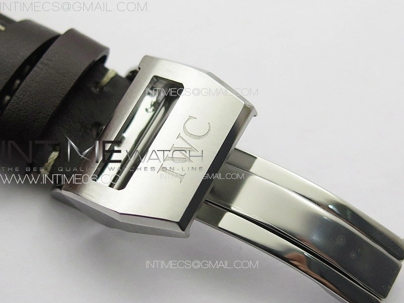 Big Pilot Annual Calendar SS IW5027 "Le Petit Prince" AZF 1:1 Best Edition Blue Dial on Black Leather Strap A52850