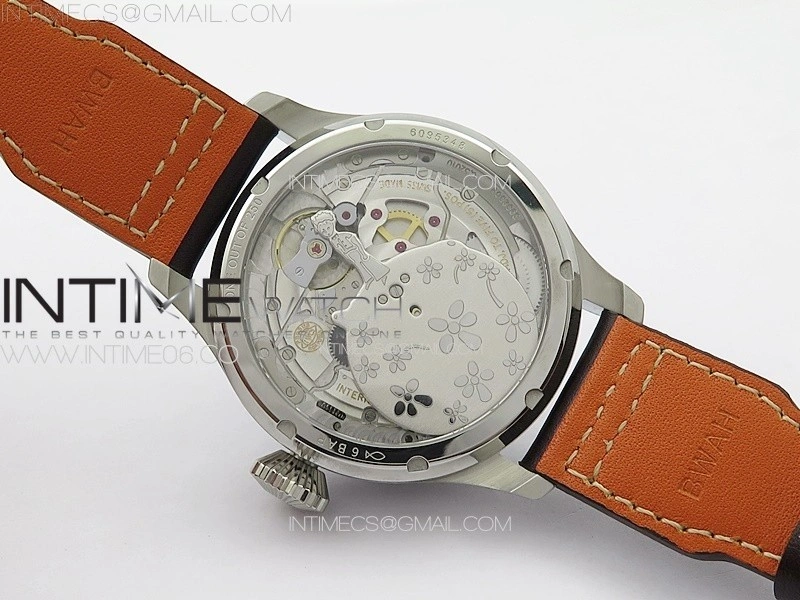 Big Pilot Annual Calendar SS IW5027 "Le Petit Prince" AZF 1:1 Best Edition Blue Dial on Black Leather Strap A52850
