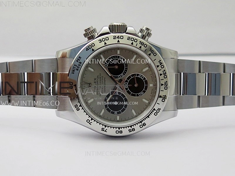 Daytona 126505 Gain Weight QF 1:1 Best Edition Gray Dial Black Subdial on Bracelet SH4131 V6