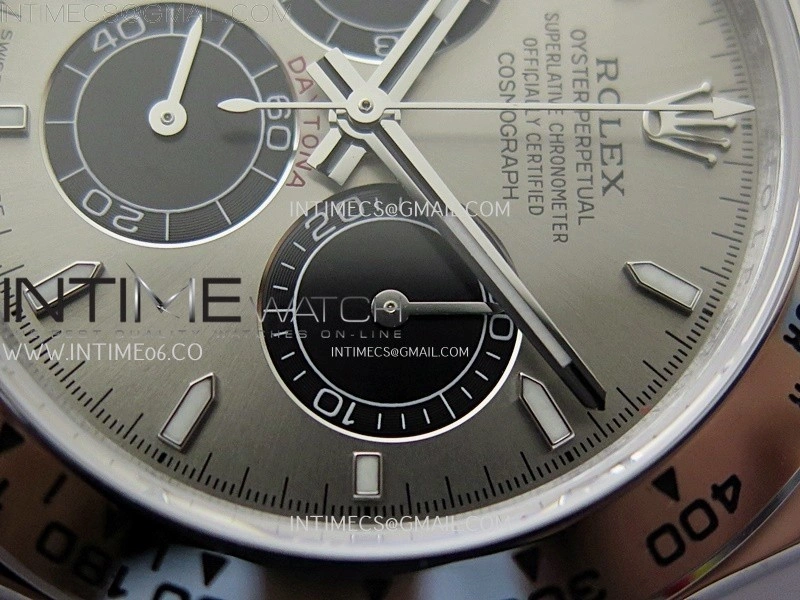 Daytona 126505 Gain Weight QF 1:1 Best Edition Gray Dial Black Subdial on Bracelet SH4131 V6