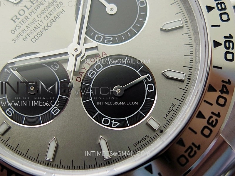 Daytona 126505 Gain Weight QF 1:1 Best Edition Gray Dial Black Subdial on Bracelet SH4131 V6