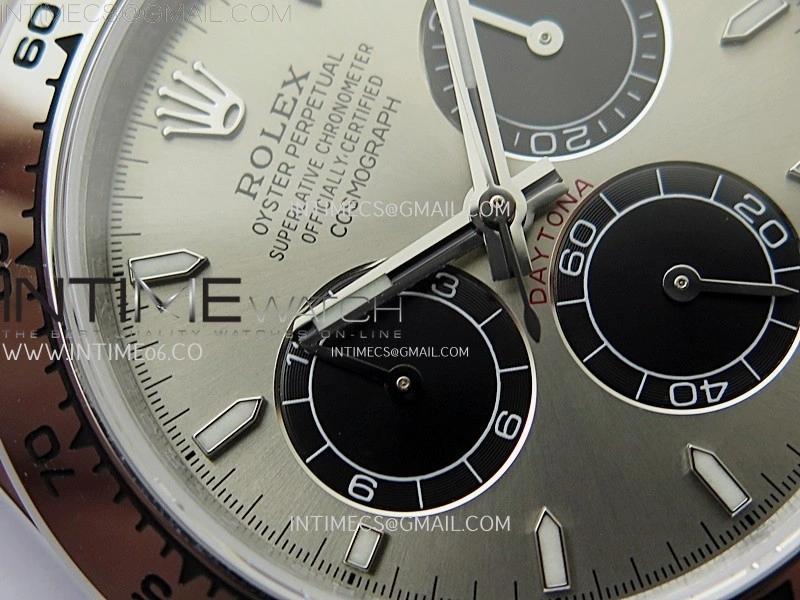 Daytona 126505 Gain Weight QF 1:1 Best Edition Gray Dial Black Subdial on Bracelet SH4131 V6