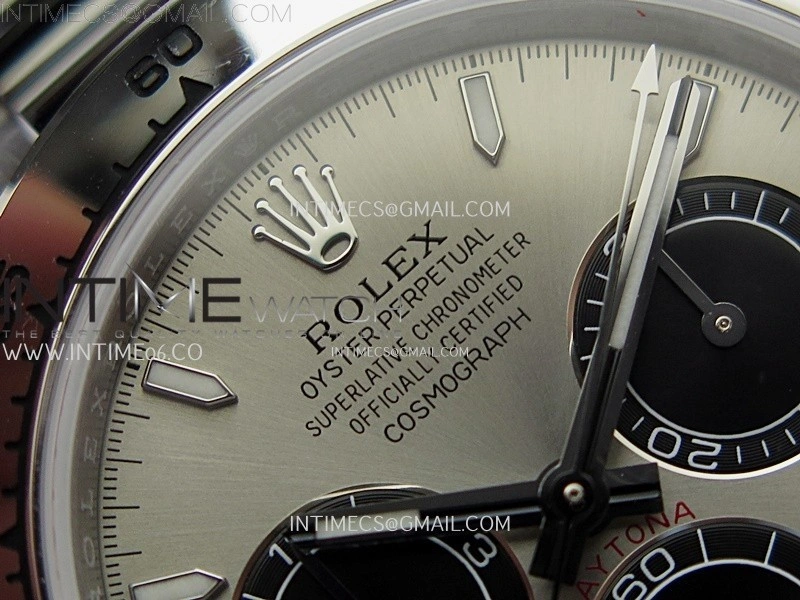 Daytona 126505 Gain Weight QF 1:1 Best Edition Gray Dial Black Subdial on Bracelet SH4131 V6