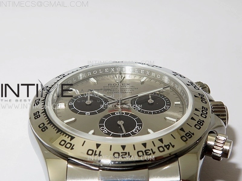 Daytona 126505 Gain Weight QF 1:1 Best Edition Gray Dial Black Subdial on Bracelet SH4131 V6