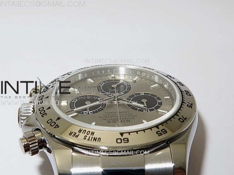 Daytona 126505 Gain Weight QF 1:1 Best Edition Gray Dial Black Subdial on Bracelet SH4131 V6