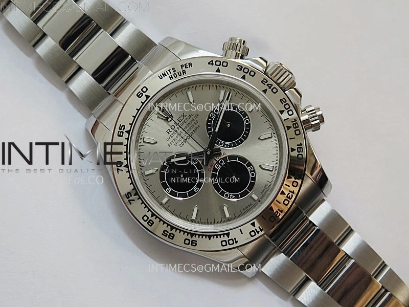 Daytona 126505 Gain Weight QF 1:1 Best Edition Gray Dial Black Subdial on Bracelet SH4131 V6