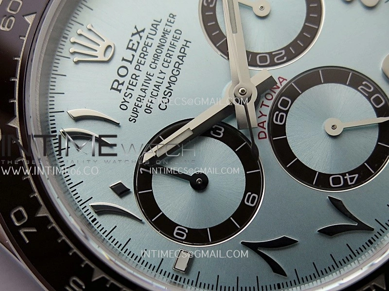 Daytona 126506 Arabic Gain Weight QF 1:1 Best Edition Ice Blue Dial on SS Bracelet SH4131 V6