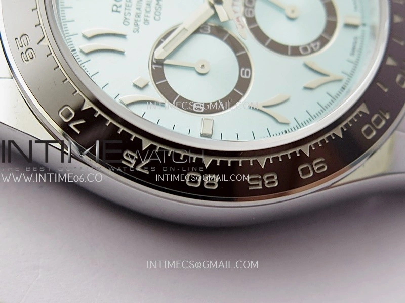 Daytona 126506 Arabic Gain Weight QF 1:1 Best Edition Ice Blue Dial on SS Bracelet SH4131 V6