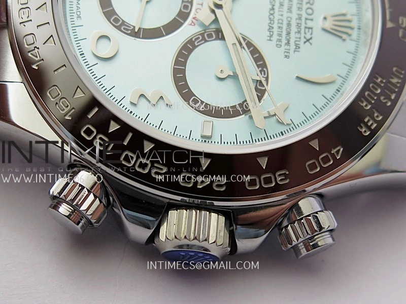 Daytona 126506 Arabic Gain Weight QF 1:1 Best Edition Ice Blue Dial on SS Bracelet SH4131 V6