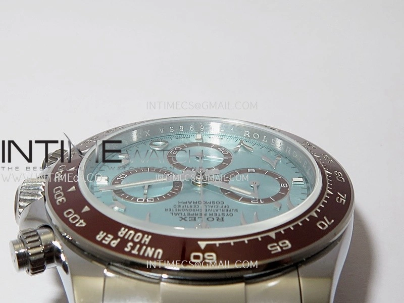 Daytona 126506 Arabic Gain Weight QF 1:1 Best Edition Ice Blue Dial on SS Bracelet SH4131 V6