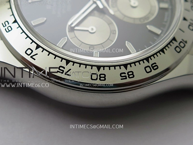 Daytona 126509 904L SS QF Best Edition Black Dial Silver Subdial on 904L SS Bracelet SA4131