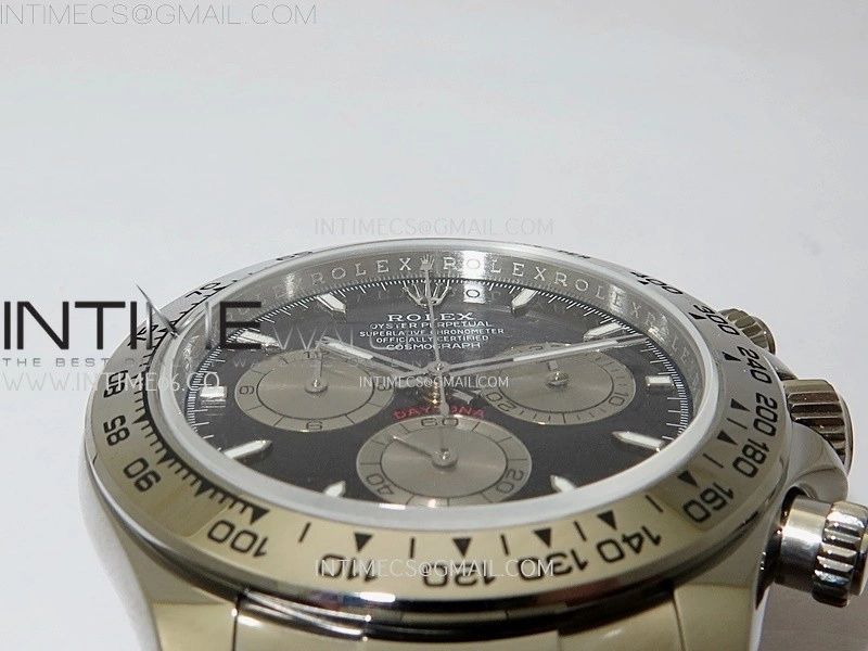 Daytona 126509 904L SS QF Best Edition Black Dial Silver Subdial on 904L SS Bracelet SA4131