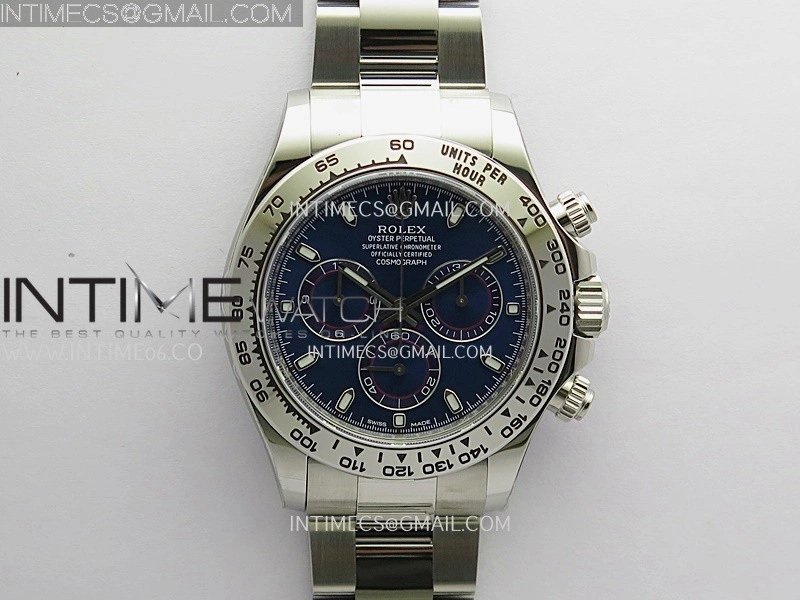 Daytona 116509 904L SS VF 1:1 Best Edition Blue Dial Stick Marker On 904L SS Bracelet DD4130