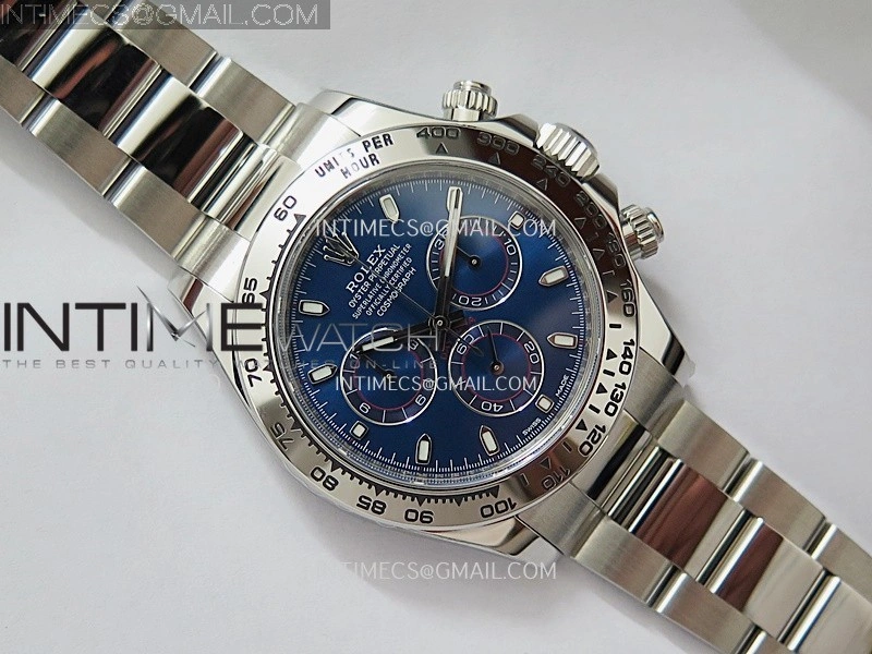 Daytona 116509 904L SS VF 1:1 Best Edition Blue Dial Stick Marker On 904L SS Bracelet DD4130